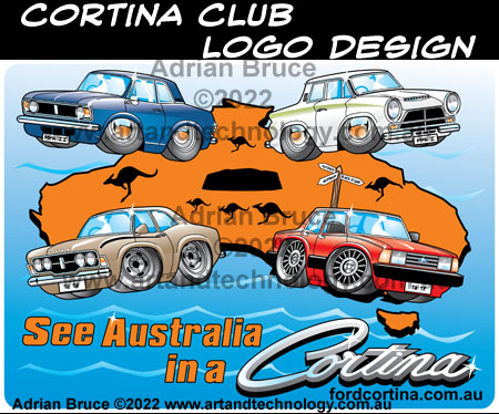 Cortina Club Logo Design
