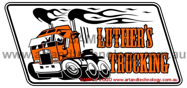 Car Cartoon Truck Business Logo
