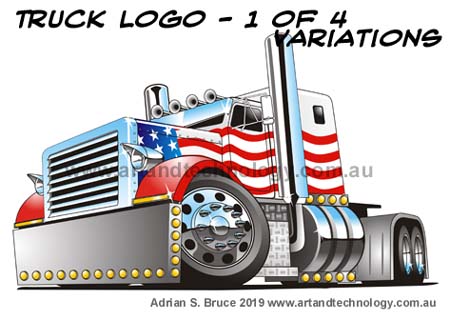 truck logo variation 1