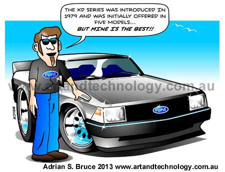 Vector XD Falcon Car Cartoon Design