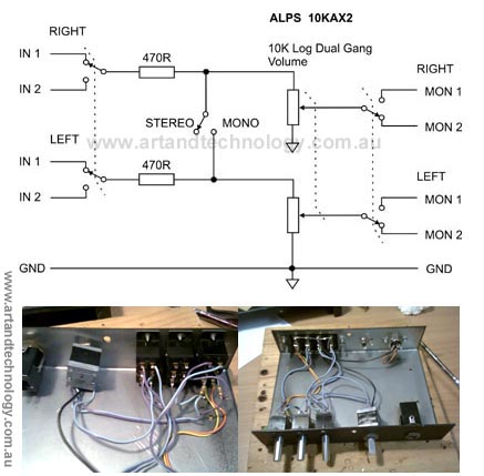 passive monitor controller schematic