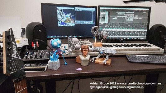 Puppets and music gear