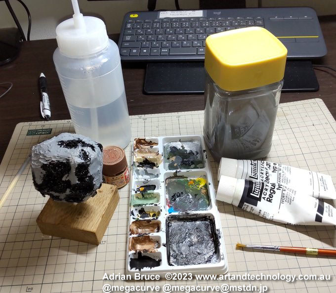 Painting an Asteroid